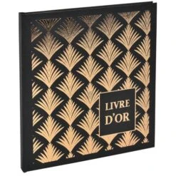 Livre D'or 140 Pages Tranche Or - PALMYRE - Couverture Palmier - Exacompta 5 Livre D'or 140 Pages Tranche Or - PALMYRE - Couverture Palmier - Exacompta -Bureau Produits Magasin AIG4858329