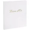 Exacompta Livre D'or Balacron Avec Titre 140 Pages Blanches Vertical -Bureau Produits Magasin AIG4858333