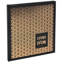Livre D'or 140 Pages Tranche Or - PALMYRE - Couverture Arc De Cercle - Exacompta