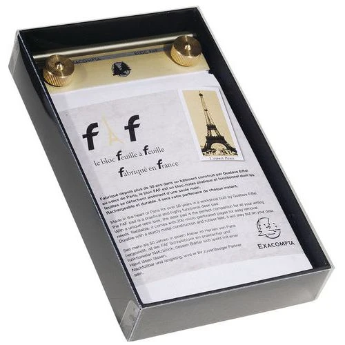 Exacompta Bloc FAF Complet 16x10cm N2 Uni 3 Exacompta Bloc FAF Complet 16x10cm N2 Uni