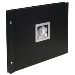 Exacompta Album Photos à Vis Rechargeable 40 Pages Noires Ceremony