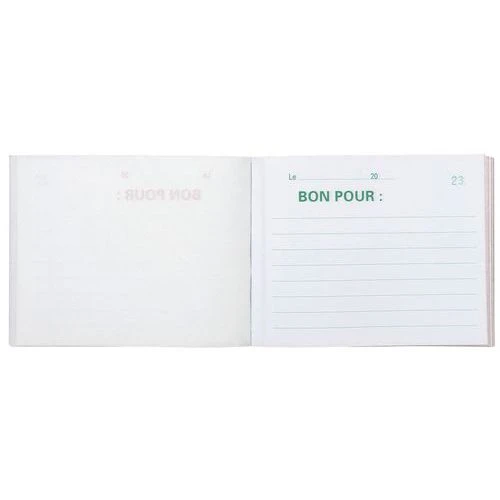 Exacompta Manifold Bon Pour 50 Feuillets Dupli Autocopiants 5 Exacompta Manifold Bon Pour 50 Feuillets Dupli Autocopiants – Image 3