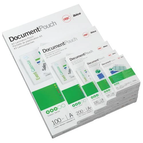 GBC® Pochette De Plastification Standard A4 - 37,5 µm - GBC 4 GBC® Pochette De Plastification Standard A4 - 37,5 µm - GBC – Image 2