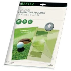 Pochette De Plastification UDT, A4, 80 Microns, Pack De 25 Leitz