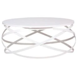 Table Basse Dario Pied Blanc -Bureau Produits Magasin AIG5274588