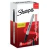 Marqueurs Permanents Noir Sharpie - Value Pack 20 + 4 Gratuits -Bureau Produits Magasin AIG5503112