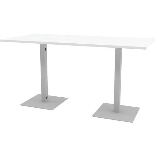 Table Réunion Haute Greko Pied Alu 3 Table Réunion Haute Greko Pied Alu