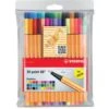 Stabilo Feutre à Pointe Fine Point 88, étui Plastique De 30 -Bureau Produits Magasin AIG5856626