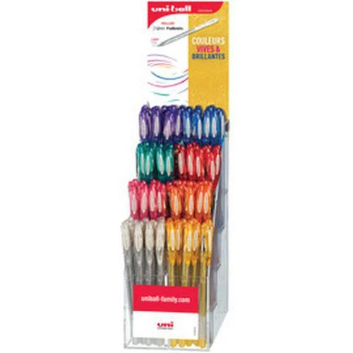 Uni-ball Stylo Roller Encre Gel SIGNO Pailleté 3 Uni-ball Stylo Roller Encre Gel SIGNO Pailleté
