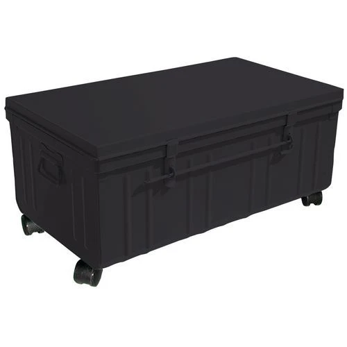 Table Basse Coffre Sur Roulettes Industrie 3 Table Basse Coffre Sur Roulettes Industrie