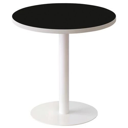 Guéridon Easy Ø 60 Cm Plateau Coloris Uni 6 Guéridon Easy Ø 60 Cm Plateau Coloris Uni – Image 4