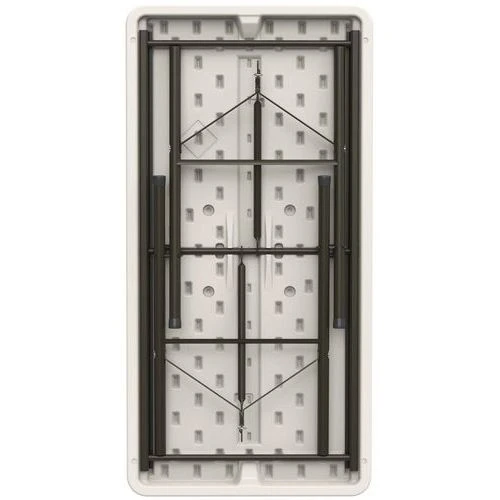 Lifetime Table Pliante Rectangle HDPE - Piétement Tubulaire 4 Lifetime Table Pliante Rectangle HDPE - Piétement Tubulaire – Image 2