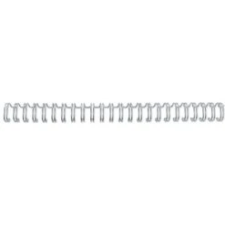 GBC® Lot De 100 Peignes Métalliques GBC WireBind