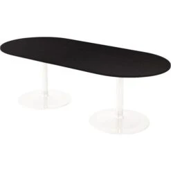 Table Conseil Ovale Pied Tulipe Avec Base Ronde -Bureau Produits Magasin AIG7067486