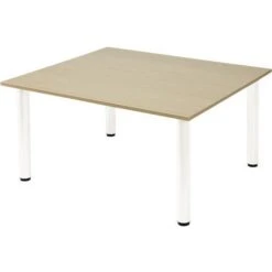 Table Rectangulaire Conseil 4 Pieds Tube -Bureau Produits Magasin AIG7067492