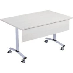 Table Plateau Stratifié Rectangulaire Axe + Voile De Fond 7 Table Plateau Stratifié Rectangulaire Axe + Voile De Fond -Bureau Produits Magasin AIG7175631