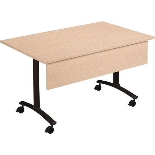 Table Rectangulaire Avec Voile De Fond Plateau Mélaminé Pivotant Axe 8 Table Rectangulaire Avec Voile De Fond Plateau Mélaminé Pivotant Axe – Image 6