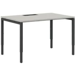 Bureau Droit 160 Cm Pieds U Ajustables Misao - Manutan