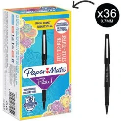 Stylo Feutre Flair Original - Format économique 30+6 - Papermate 6 Stylo Feutre Flair Original - Format économique 30+6 - Papermate -Bureau Produits Magasin AIG7288877