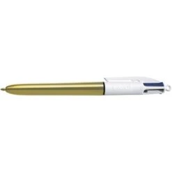 Stylo Bille 4 Couleurs Shine GOLD - Rechargeable - BIC -Bureau Produits Magasin AIG7468452
