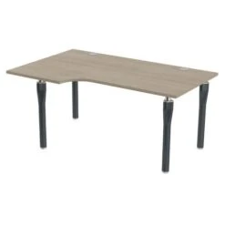 Bureau Compact Noga Gauche Retour 100 Cm -Bureau Produits Magasin AIG7491097