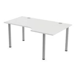 Bureau Compact Tubo Droite Retour 100 Cm -Bureau Produits Magasin AIG7491742