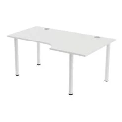 Bureau Compact Tubo Droite Retour 100 Cm -Bureau Produits Magasin AIG7491979