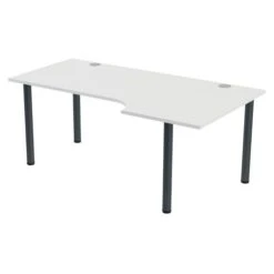 Bureau Compact Tubo Droite Retour 100 Cm -Bureau Produits Magasin AIG7491981