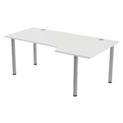 Bureau Compact Tubo Droite Retour 100 Cm -Bureau Produits Magasin AIG7491982