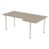 Bureau Compact Tubo Droite Retour 100 Cm -Bureau Produits Magasin AIG7491986