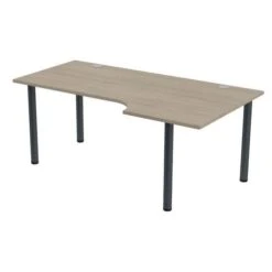 Bureau Compact Tubo Droite Retour 100 Cm -Bureau Produits Magasin AIG7491987