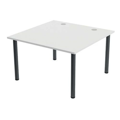 Table De Réunion Tubo Carrée 120 X 120 Cm 8 Table De Réunion Tubo Carrée 120 X 120 Cm – Image 6