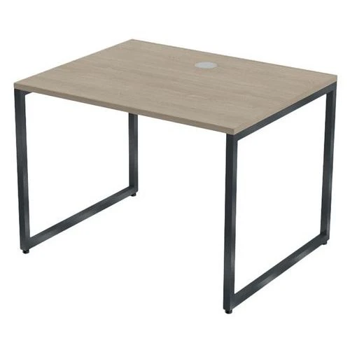 Bureau Droit Kad Pied Cadre 100 X 80 Cm 3 Bureau Droit Kad Pied Cadre 100 X 80 Cm
