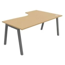 Bureau Compact Partage Retour Gauche 180 Cm -Bureau Produits Magasin AIG7493149