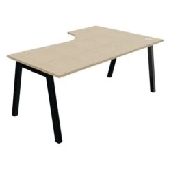 Bureau Compact Partage Retour Gauche 180 Cm -Bureau Produits Magasin AIG7493150