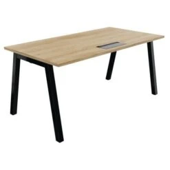 Bureau Droit Partage Profondeur 80 Cm Avec Top Access -Bureau Produits Magasin AIG7493349