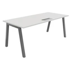 Bureau Droit Partage Profondeur 80 Cm Avec Top Access -Bureau Produits Magasin AIG7493365