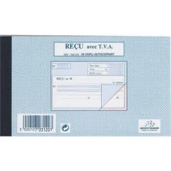 Bloc-notes Reçu Autocopiant 105x180 100 Pages - Manifold