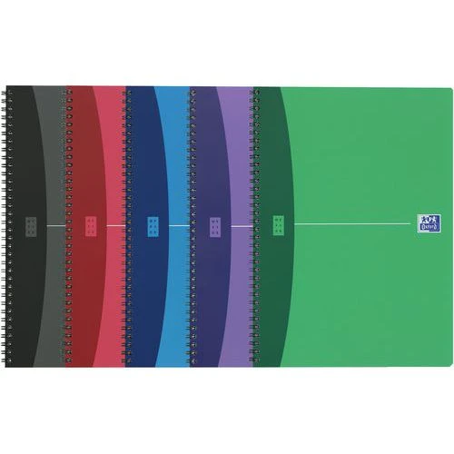 Cahiers Office Spirale 210x297 100p 90g Ligné 7mm - Lot De 20 - Oxford 3 Cahiers Office Spirale 210x297 100p 90g Ligné 7mm - Lot De 20 - Oxford