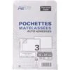 Pochettes Matelassées 120x215mm Kraft Blanc -Bureau Produits Magasin AIG7501638
