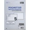 Pochettes 180x265 125g Kraft Blanc Auto Adhésives - Oxford -Bureau Produits Magasin AIG7501639