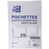 Pochettes 162x229 90g Kraft Blanc Auto Adhésives - Oxford -Bureau Produits Magasin AIG7501674