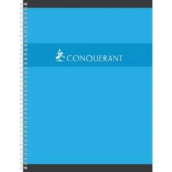 Cahier Seyes Spirale 240x320 180p 70g Quadrillé 5/5 (x30) - Conquerant