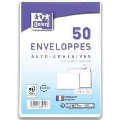 Enveloppes 114x162 Auto Adhésives - Oxford -Bureau Produits Magasin AIG7503643