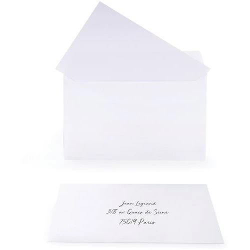 Cartes De Visite + 15 Enveloppes Auto Adhésives 90x140 - Oxford 4 Cartes De Visite + 15 Enveloppes Auto Adhésives 90x140 - Oxford – Image 2