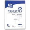 Pochettes 229x324 90g Kraft Blanc Auto Adhésives - Oxford -Bureau Produits Magasin AIG7503675