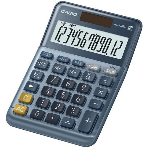 Calculatrice De Bureau Casio MS-120EM 4 Calculatrice De Bureau Casio MS-120EM – Image 2