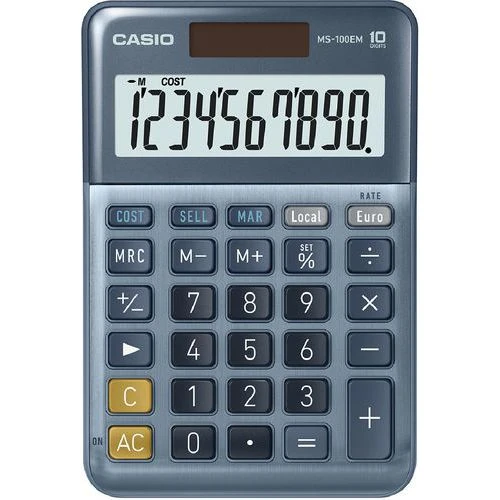 Calculatrice De Bureau Casio MS-100EM 3 Calculatrice De Bureau Casio MS-100EM