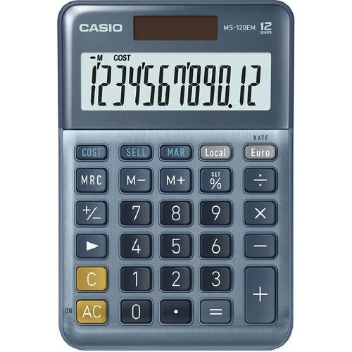 Calculatrice De Bureau Casio MS-120EM 3 Calculatrice De Bureau Casio MS-120EM