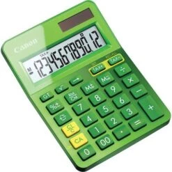 Canon® Calculatrice 12 Chiffres Verte LS-123K-MGR - Canon -Bureau Produits Magasin AIG7510863